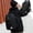 Black, variant on Large-Capacity Travel Backpack, USB Charging Laptop Bag, Waterproof Casual Daypack with Breathable Straps, for Commuting and Work, 16.14x11.02in