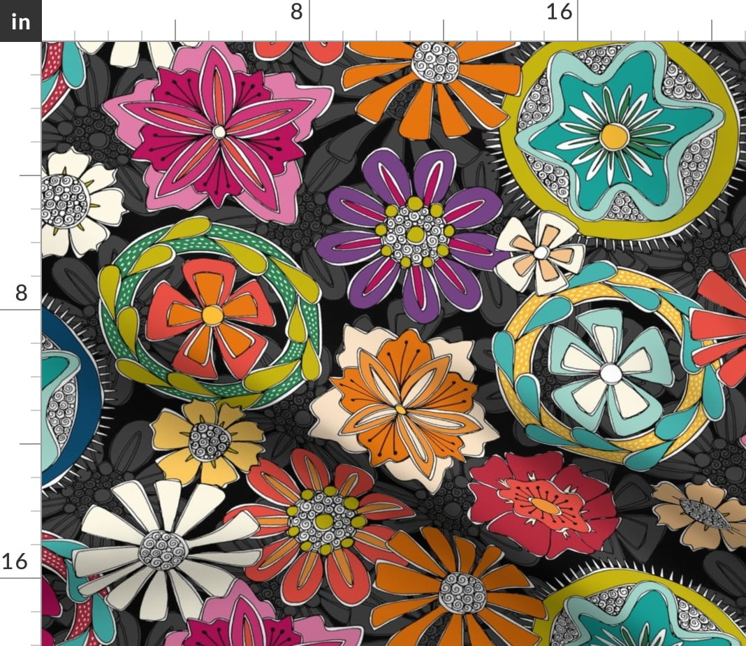 BlueYellowFlowers Gender Neutral Handmade Rag Quilt