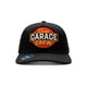 thumbnail image 2 of Knite Gorra Trucker Negra Garage Crew Estilo Vintage Automotriz Snapback, 2 of 5