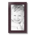 thumbnail image 2 of ArtToFrames 7" x 13" Cherry Picture Frame, 7x13 inch Red Wood Poster Frame (WOM-4095), Pack, 2 of 8