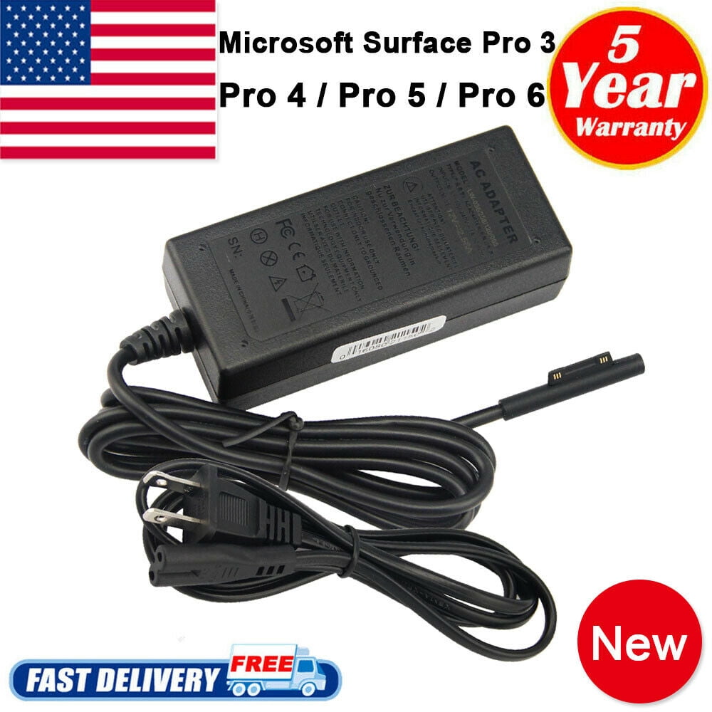 Surface Go Surface Book Tablet Surface Pro Charger 15V 2.58A 44W Surface Charger for Microsoft Surface Pro 3/Pro 4/Pro 5/Pro 6 Surface Laptop M3 I3 I5 I7 Surface Go Surface Book Tablet Surface Pro Charger 15V 2.58A 44W Surface Charger for Microsoft Surface Pro 3/Pro 4/Pro 5/Pro 6 Surface Laptop M3 I3 I5 I7
