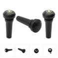 thumbnail image 2 of GOOHOCHY 3 tapones de ébano para violín, prácticos y de primera calidad, color negro., 2 of 7