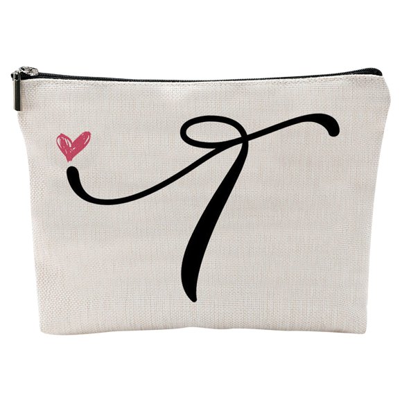Bolsa de maquillaje You Send Love: estuche organizador de artículos de tocador de viaje con cierre de cremallera, ideal para guardar cosméticos para mujeres y amigas, regalo perfecto para viajes y
