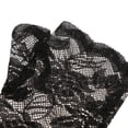 thumbnail image 4 of Guantes nupciales de encaje Yotijar Para boda negro, 4 of 10
