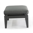 thumbnail image 3 of Aspen Ottoman with Gray Cushion-Gray Frame, 3 of 5
