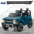 thumbnail image 7 of Ford F150 Raptor 24V Powered Ride on Cars for Kids, Extra large Real 2 Seater Ride on Toys with Remote Control, Bluetooth, LED, Truck Storage, Electric Vehicles Ride on Truck for Boys Girls Gifts, 7 of 7