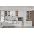 thumbnail image 2 of 10 manijas de cocina con tornillos, manija de armario invisible de aleación de aluminio para muebles de cocina, cajón, dormitorio (192 mm), 2 of 5