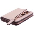 thumbnail image 1 of Cartera Toughergun compacta de piel con bloqueo RFID para mujer, 1 of 9
