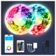 thumbnail image 1 of Tira de luces LED PHOPOLLO Bluetooth 100 pies (2 x 50 pies) RGB, 1 of 7