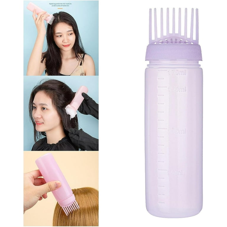 Root Comb Applicator Bottle/Hair Dye Bottle Brush/Hair Oil