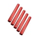 thumbnail image 5 of 5 bastones de relevo, bastones de atletismo, suministros prácticos, aleación de aluminio, reutilizables. Rojo, 5 of 9