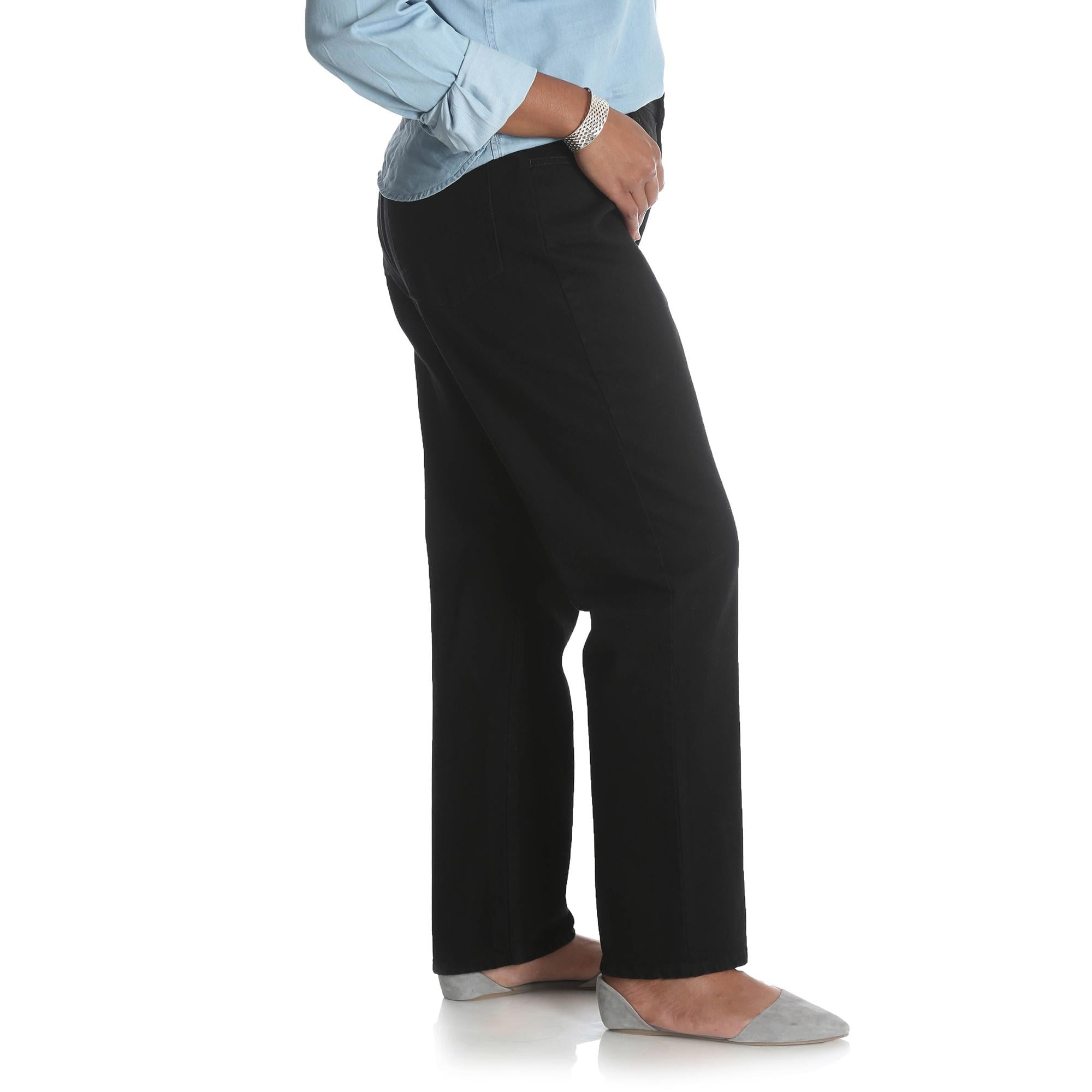 lee riders women's plus relaxed fit jeans