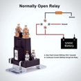 thumbnail image 2 of SM High Current 500A 12V DC Car Auto Starter Relay - SPST 4 Pin Solenoid Control Switch, 2 of 5