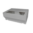 thumbnail image 3 of Horizon Manufacturing Premium Series 28" Pontoon Bench Seat Cushion Set W/BASE Gray/Red/Charcoal3000ABEC, 3 of 5