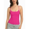 thumbnail image 6 of Women Sexy Square Neck Tank Top Summer Going Out Basic Cami Shirt, 6 of 6