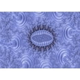 thumbnail image 1 of Ahgly Company Indoor Rectangle Patterned Denim Blue Area Rugs, 5' x 8', 1 of 6