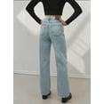 thumbnail image 3 of Straight Leg Denim Jeans, 3 of 5