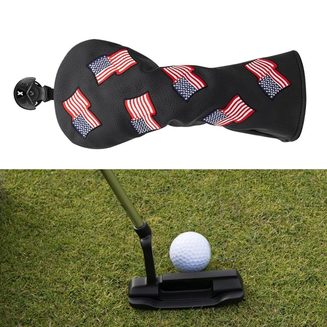 Cubiertas de Golf shamjiam Funda para palos de golf Cuello Negro 3 5