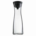 thumbnail image 1 of Water Carafe 1.8l High Borosilicate Glass Bottle Basic Tilting Lid Closure Jug, 1 of 5