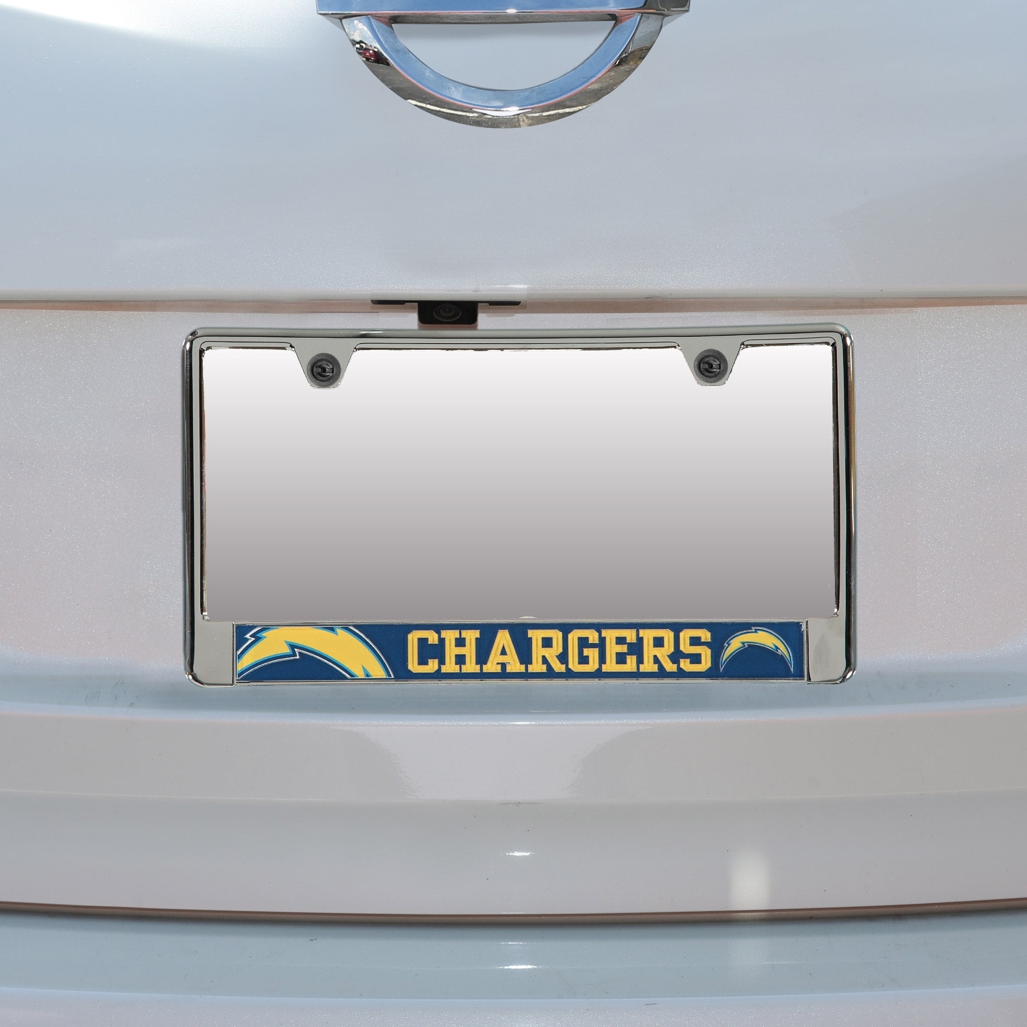 Los Angeles Chargers Bottom Only Mega License Plate Frame