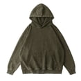 thumbnail image 1 of WILLBEST Sudadera Deportiva para Mujer, Estilo Casual, Holgada, con Capucha, Tallas Grandes, Hombros Descubiertos, Estilo Vintage XX-Grande, 1 of 4