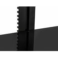 thumbnail image 3 of Floating Wall Mounted AV Entertainment Shelf | 3 Black Tempered Glass, 3 of 8