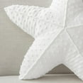 thumbnail image 2 of Phantoscope Starfish Shaped Velvet Throw Pillow Ocean Series Decorative Pillow, 20.5" x 20.5", Off White, 1 Pack, 2 of 3