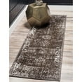 thumbnail image 3 of Transitional Fredo Collection Area Rug 2'x9'10" - Brown, 3 of 5
