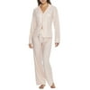 Bare Necessities Womens Cool Jade Light Nights Long Sleeve PJ Set Style-R85B607