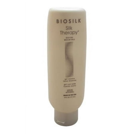 Silk Gel Medium Hold by Biosilk for Unisex, 6 oz