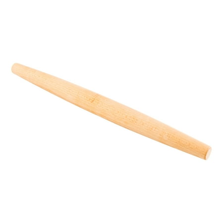 

Pastry Tek Natural Wood French Rolling Pin - Tapered - 15 - 1 count box