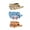 Tan, Blue, Gold, variant on Girls Fashion Belts, 3-pack, Sizes XS-XXL