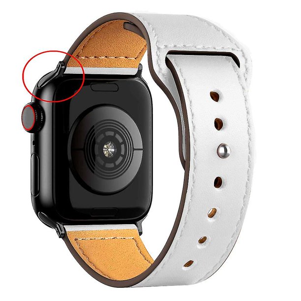42 44 45mm 49mm Adecuado Compatible Correa de Cuero Genuino Compatible Amazfit Compatible Samsung Active 2 40/44mm Gear S3 Pulsera Huawei Gt/gt2/2e Galaxy Watch 4 Clas