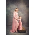 thumbnail image 1 of Robe Assortie Maman et Moi, Robe de Grossesse Maman, Robe Petite Fille, 1 of 2