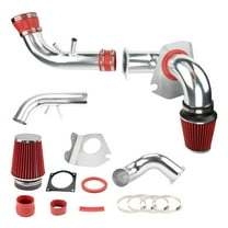 3.5 inch Cold Air Intake Kit with Red Filter Fits 1996-2004 Mustang V8 4.6L V8, RED