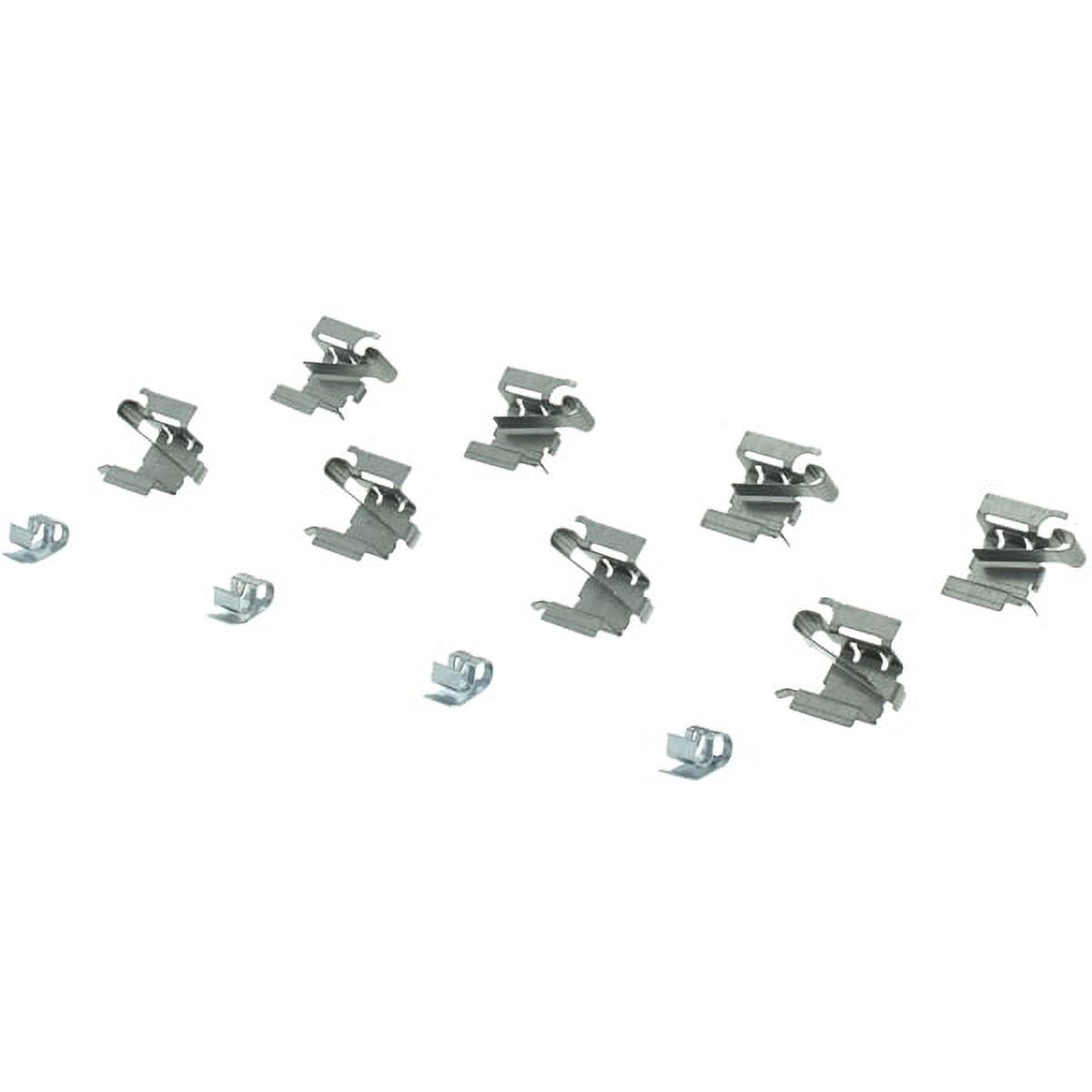 Centric Parts Ceramic Disc Brake Pad Set with Shims and Hardware