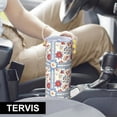 thumbnail image 6 of Pioneer Flower Floral Print Pattern 20oz Skinny Tumbler with Straw & Lid, Double Wall Vacuum Insulated Cup, Leak-Proof, Cup Holder Friendly, Hot 6H Cold 12H, 6 of 6