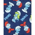 thumbnail image 5 of The Smurfs Grouchy Smurf Boys' Pajama Lounge 2 Piece Sleep Set Short Sleeve Shirt and Shorts Loungewear Sleepwear, 5 of 6