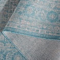 thumbnail image 5 of Safavieh Courtyard Aristotle Medallion Indoor/Outdoor Area Rug, Aqua/Gray, 5'3" x 7'7", 5 of 11