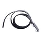 thumbnail image 4 of Cinturón de cuero de vaca Hebilla automática negra 110-130 CM Cinturones ajustables hechos a mano para hombre para el trabajo y negocios, 4 of 10