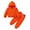 Orange, variant on Happy Town Toddler Fall Outfits for Girl Boy Long Sleeve Hoodie Top and Long Sweatpants Set Toddler Sweatsuit