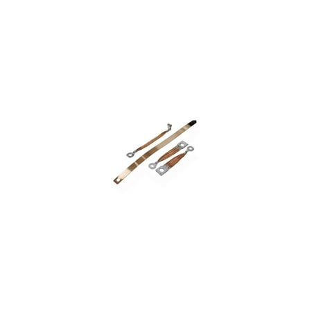 Eckler's Premier Products 25-125135 - Corvette Radio Ground Strap Kit With Side Exhaust
