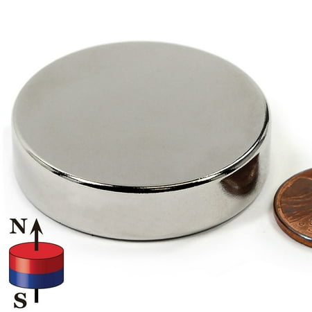 CMS Magnetics® 65lbs 1-1/2"x3/8" Neodymium Disk Magnet