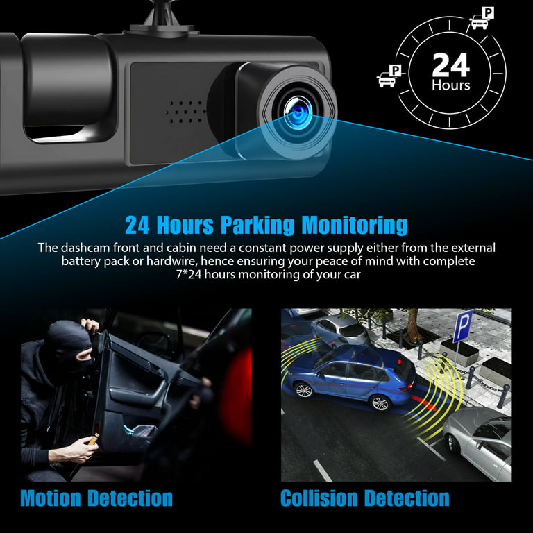 BEST DUAL DASH CAM 1080P WITH REAL NIGHT VISION