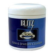 Gem & Jewelry Cleaner with basket & brush, Jar of 8 fluid ounces