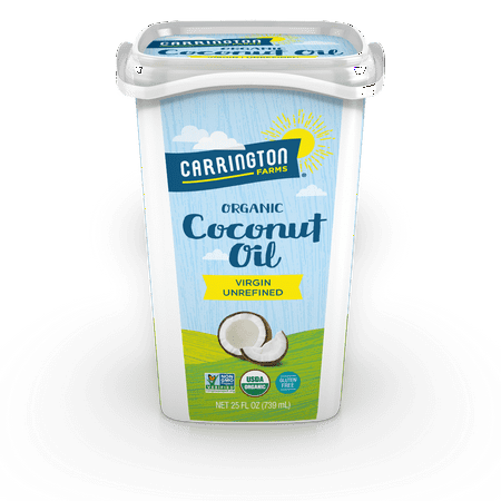 Carrington Farms 100% Organic Extra Virgin Coconut Oil, 25 fl
