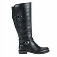 thumbnail image 2 of Baretraps Ladies Tall Riding Boot Size 7, Zipper Faux Leather, Black New without Box, 2 of 8