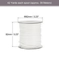 thumbnail image 2 of Unique Bargains Beading Thread Bracelet Weave Bead Craft Cord 3mm 39M/Roll (42-Yards) Decorative String, White, 2 of 7
