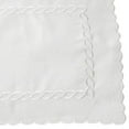 thumbnail image 4 of Fennco Styles Abigail Collection Embroidered Braid Pattern Ocean Waves Table Linens(14" x 20" Place Mat), 4 of 4