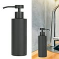 thumbnail image 2 of Mgaxyff Soap Dispenser,Black Kitchen Soap Dispenser Stainless Steel Bathroom Manual Press Soap Container Household Supplies, 2 of 9